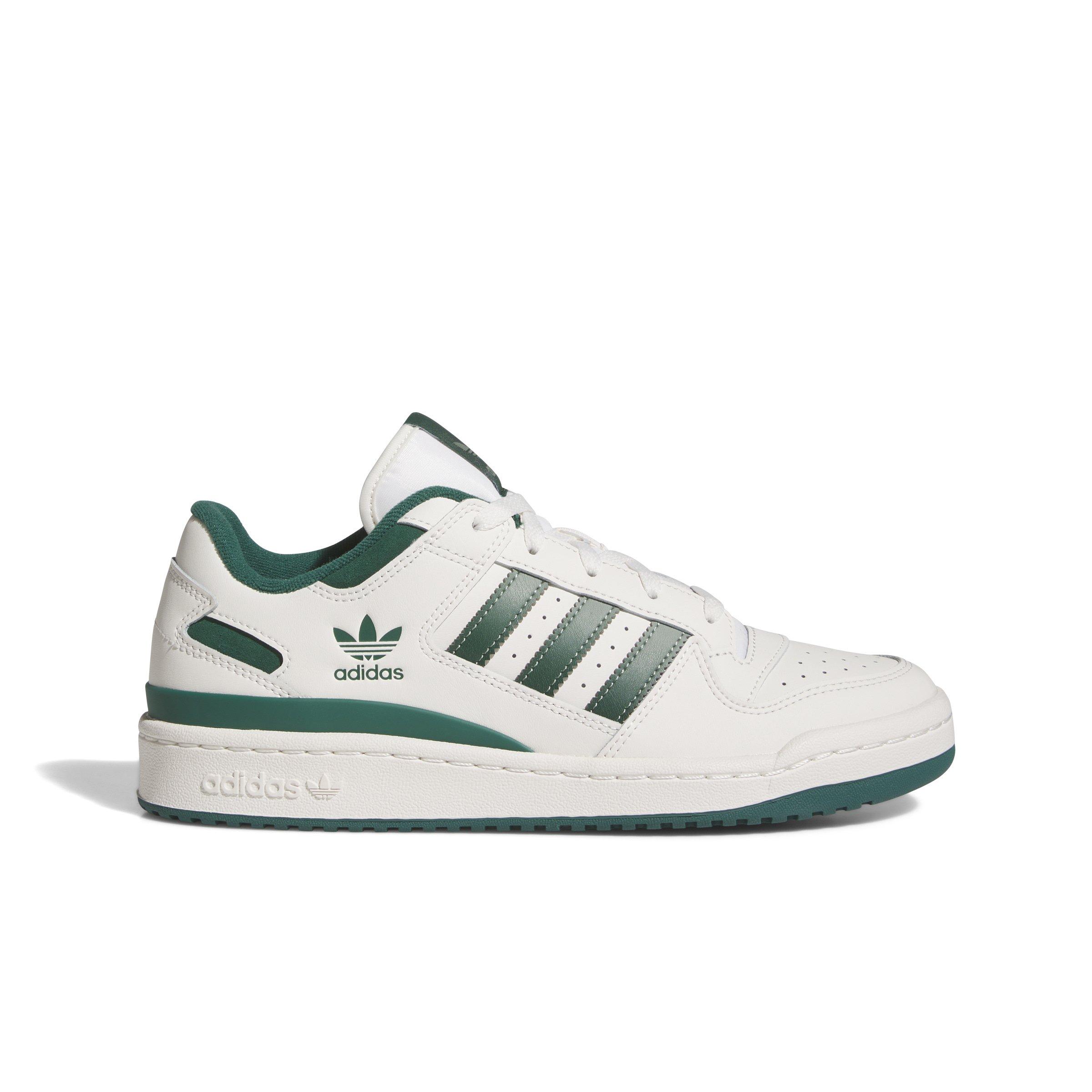 adidas Forum Low CL "Cloud White/Collegiate Green/Silver Green" Men's Shoe